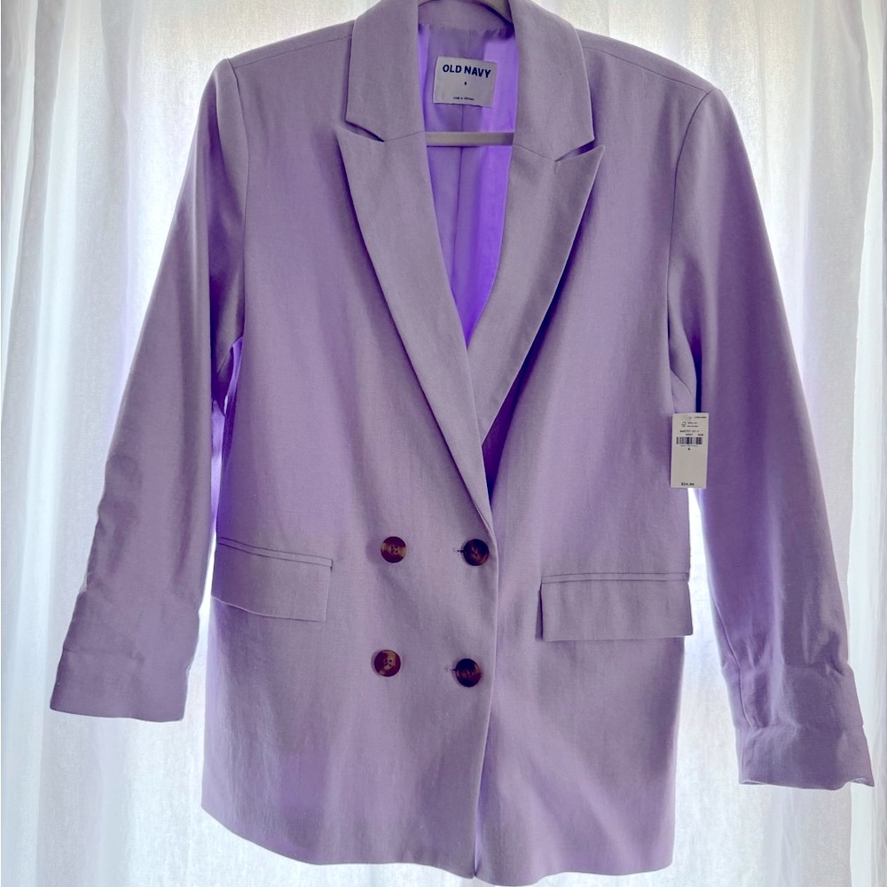 Old Navy Women's Lavender Blazer - Perfect for Spring